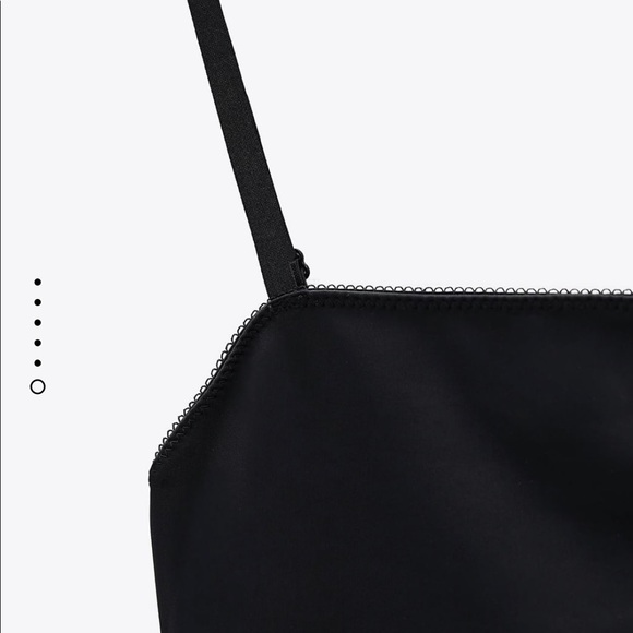 Zara Tops Nwt Zara Black Shapewear Bodysuit Poshmark